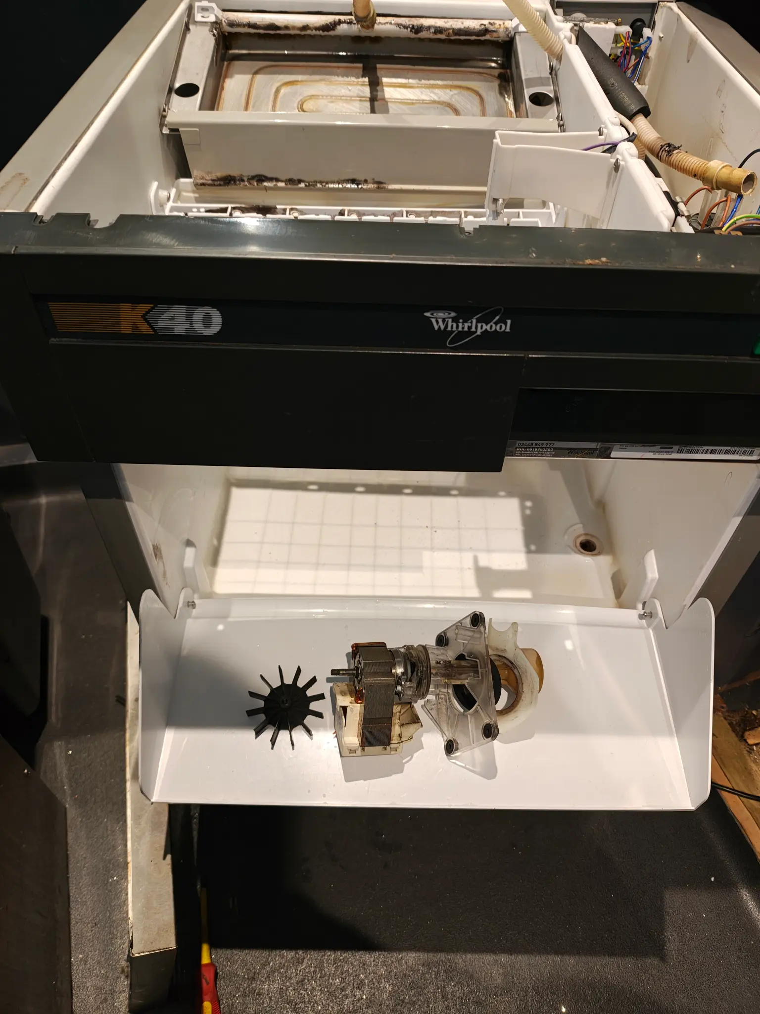 Commercial ice machine being repaired by Ecofix Scotland
